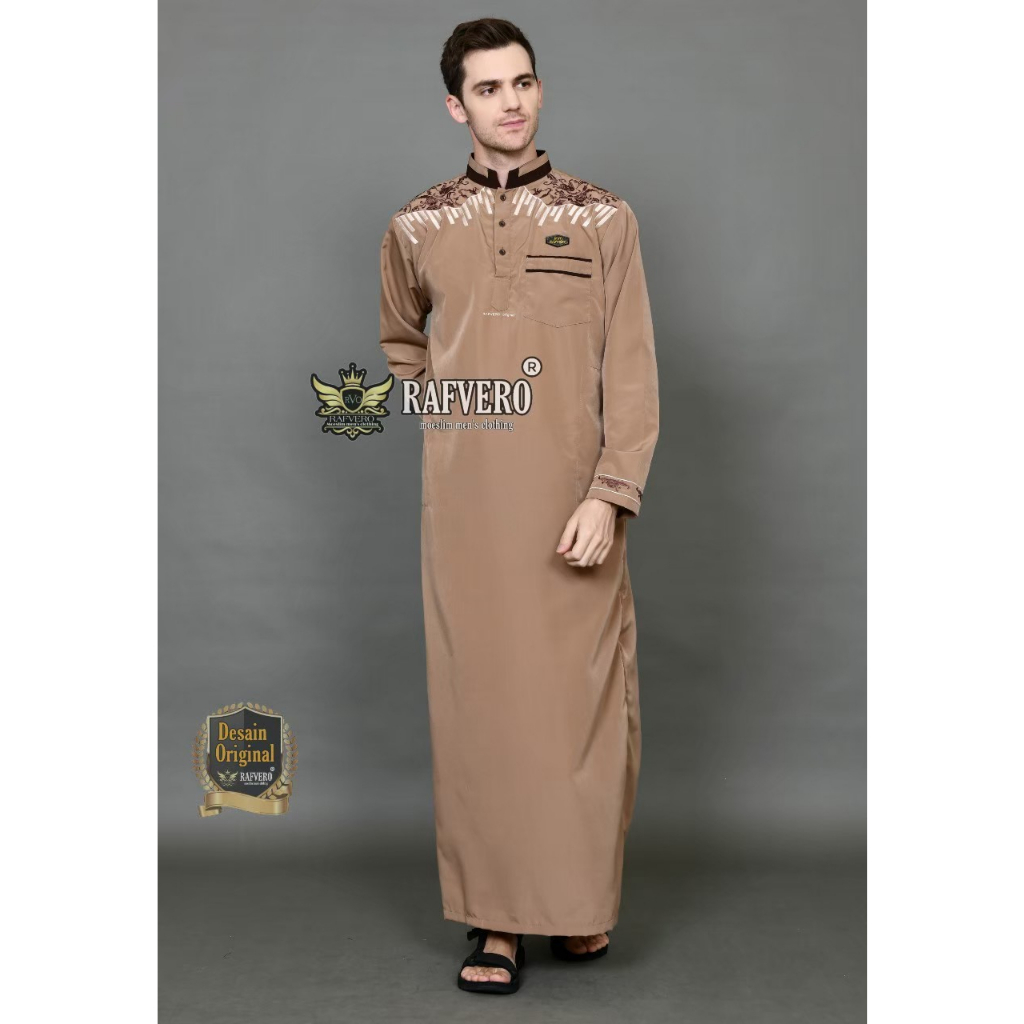 JUBAH PRIA MOTIF TERBARU EMBOS TERBARU MEWAH - GAMIS KOKO KURTA LAKI LAKI DEWASA UKURAN M L XL