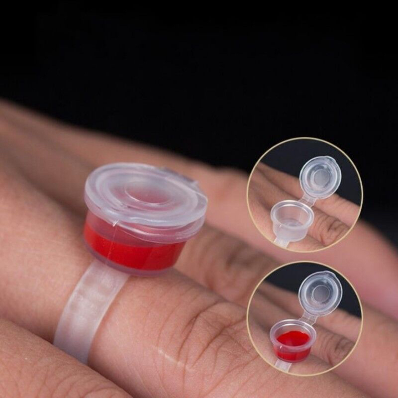 RING GLUE WITH CAP / RING SULAM ALIS / RING TINTA / RING GLUE EYELASH EXTENSION BULU MATA [SATUAN]