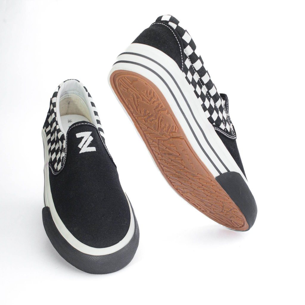 Sepatu Zasaka - Slip On Dazzle original pria dan wanita