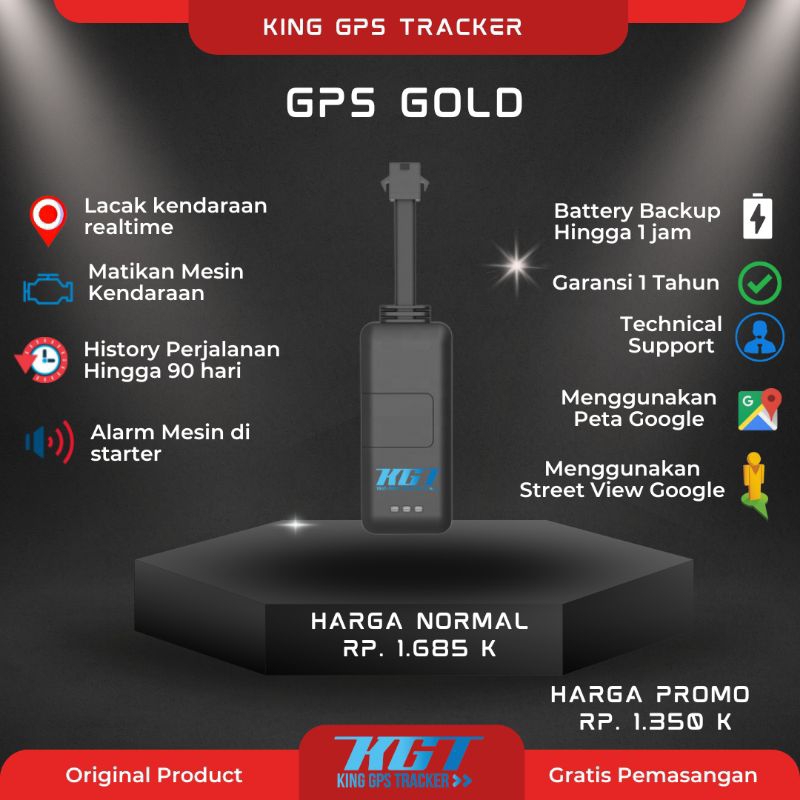 GPS pelacak motor bisa matikan mesin jarak jauh
