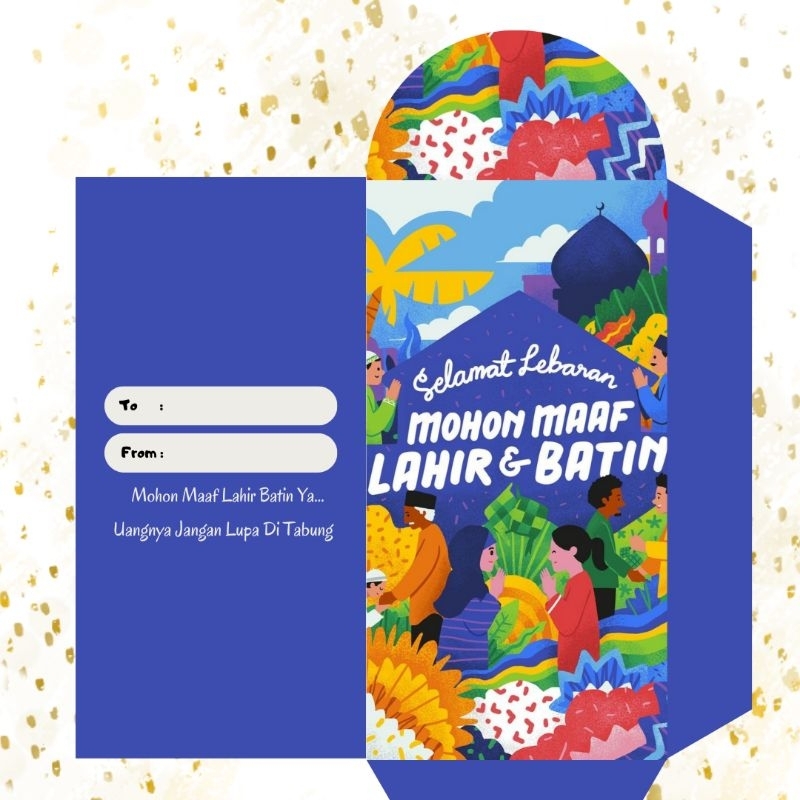 

AMPLOP LEBARAN LUCU AESTHETIC ANGPAO JUMBO PREMIUM
