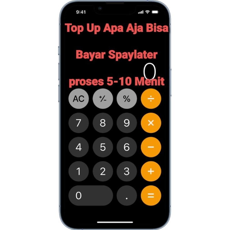 

Callculator saldo topup dana splater