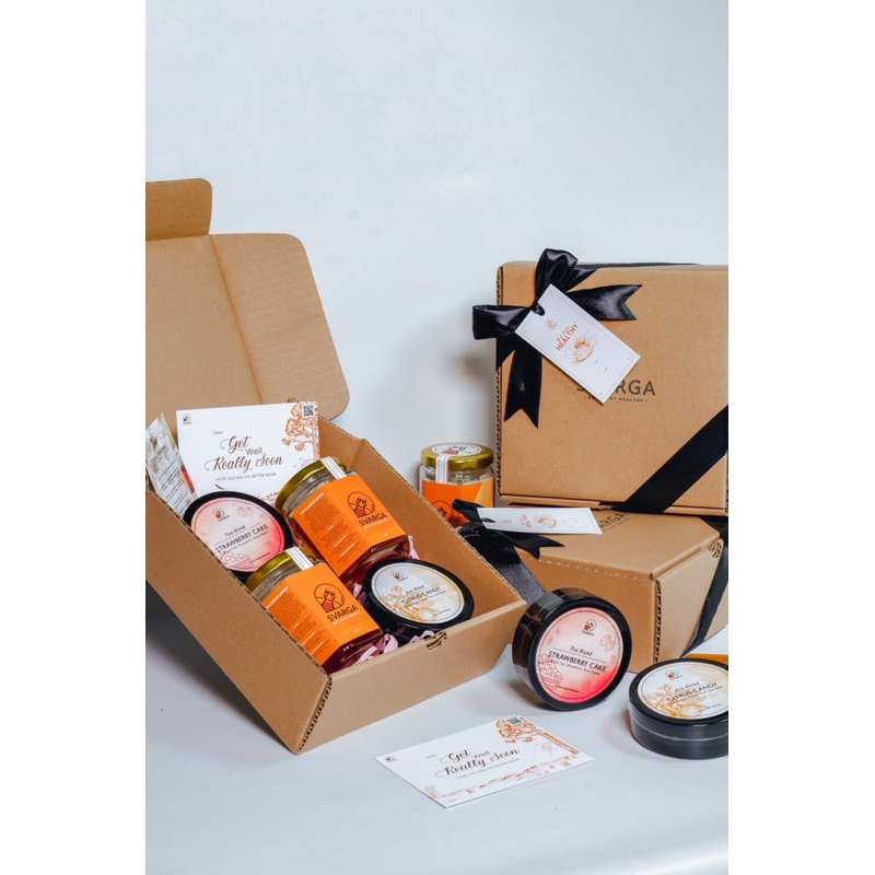 

Hampers Parcel Gift Box Eksklusif - Artisan Honey & Tea Blend Svarga B