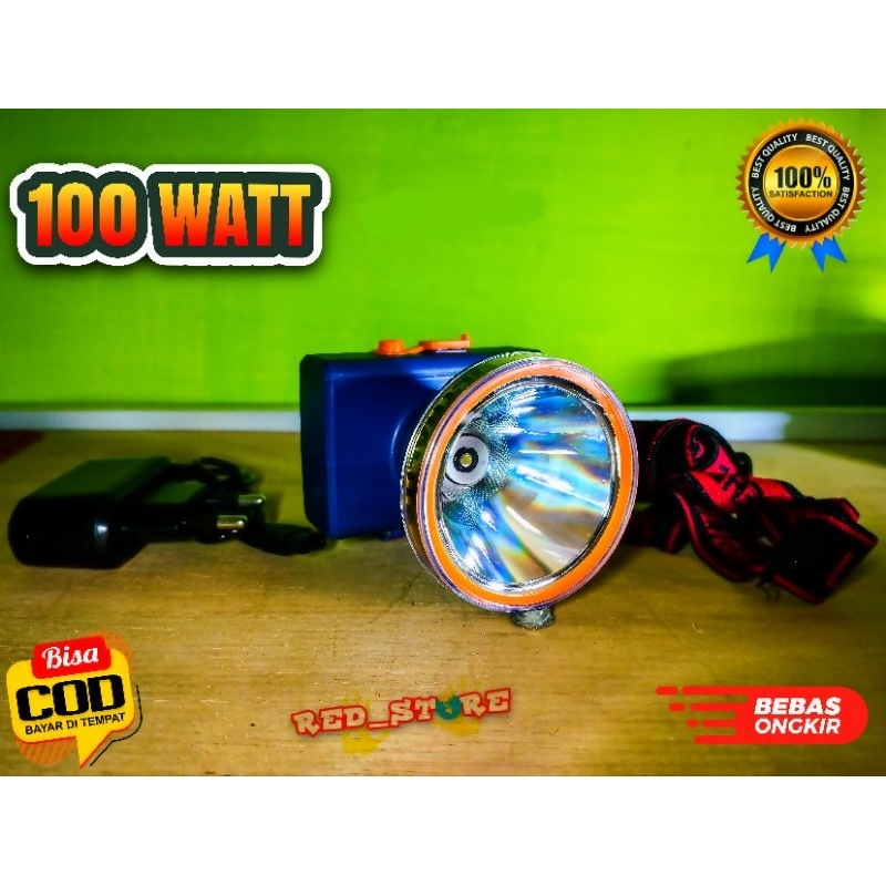SENTER KEPALA 100 WATT SUPER TERANG HARGA TERJANGKAU