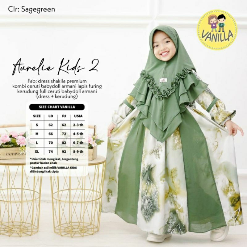 Aurelie kids 2 original vaniLLa