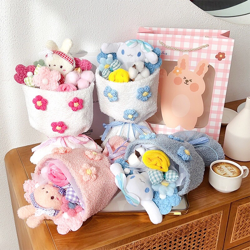 Bucket Boneka Ready Stock Siap Kirim Free Box Free Paper Bag | Bucket Bunga Boneka | Bucket Bunga Berisi Boneka Kecil dan Boneka Bunga | Gift Boneka Untuk Pacar | Bunga Anti Layu | Gift Kado Bunga | Kado Valentine | Gift Wisuda | Gift Ulang Tahun