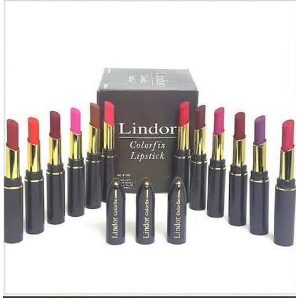 ^ KYRA ^ Lindor Lipstik Colorfix Lipstick Long Lasting Tahan Lama Waterproof Kissproof Matte