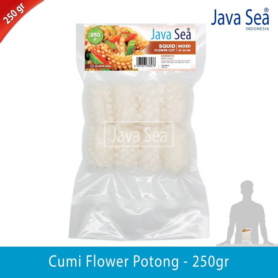 

Cumi Flower Import pack 250gr Java Sea