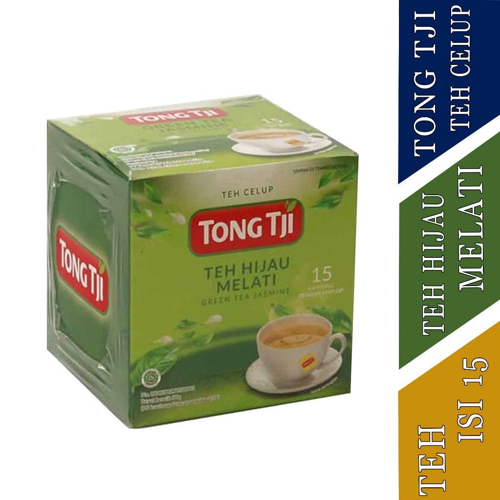 

Teh Hijau Melati- Tong Tji- Teh Celup- 30gr- 15 kantong