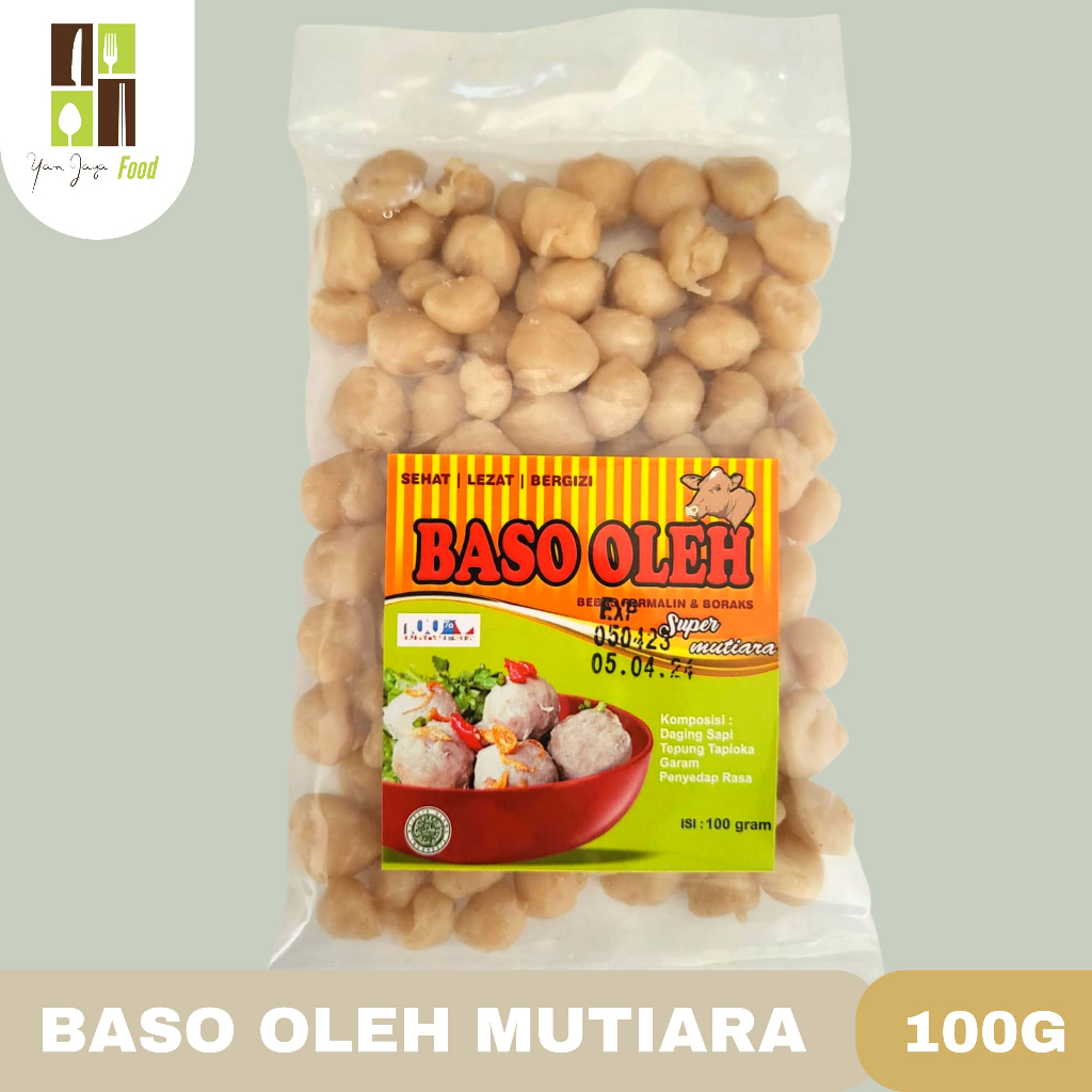 Baso Oleh Super Baso / Bakso Sapi Murah / Enak / Ekonomis /  Mutiara Sehat/ Lezat isi 12 Pcs / 20 Pcs