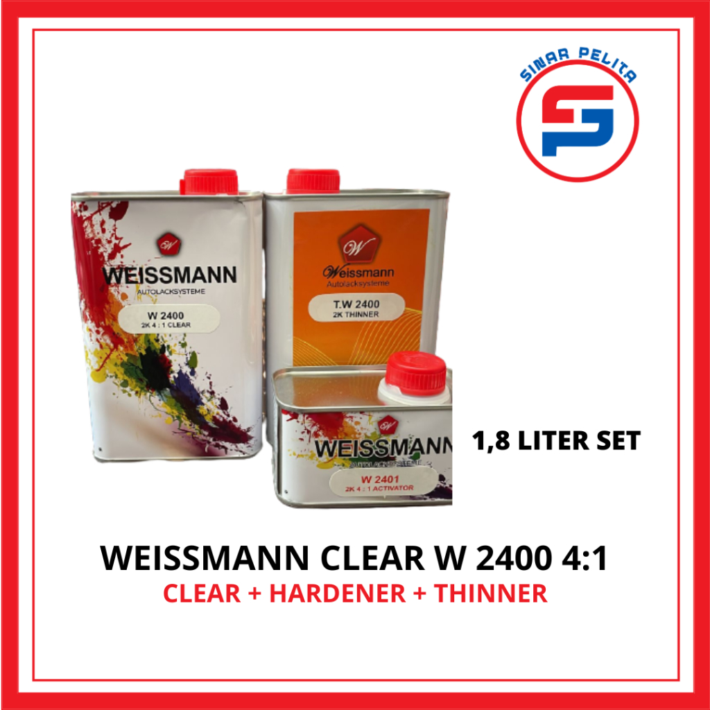 WEISSMANN W2400 CLEAR COAT / CLEAR COAT WEISSMANN / PERNIS WEISSMANN / ANTI GORES WEISSMANN/