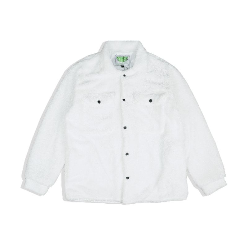 JAKET SHERPA PUTIH UNISEX VONSEEY