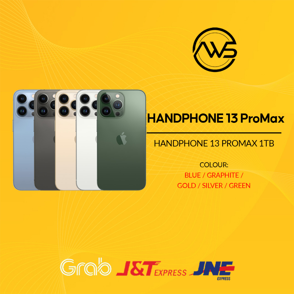 iPhne 13 Pro Max 128GB/ 256GB/ 512GB