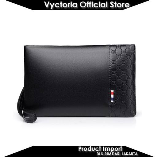 (COD) Vyctoria VOS3011 Tas Clutch Bag Pria Keren Import Terbaru JTF3011 3011