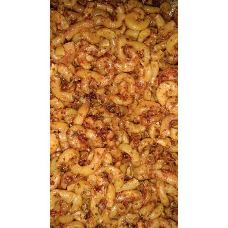 

Cemilan Kering Makroni Kriuk Daun Jeruk 1kg