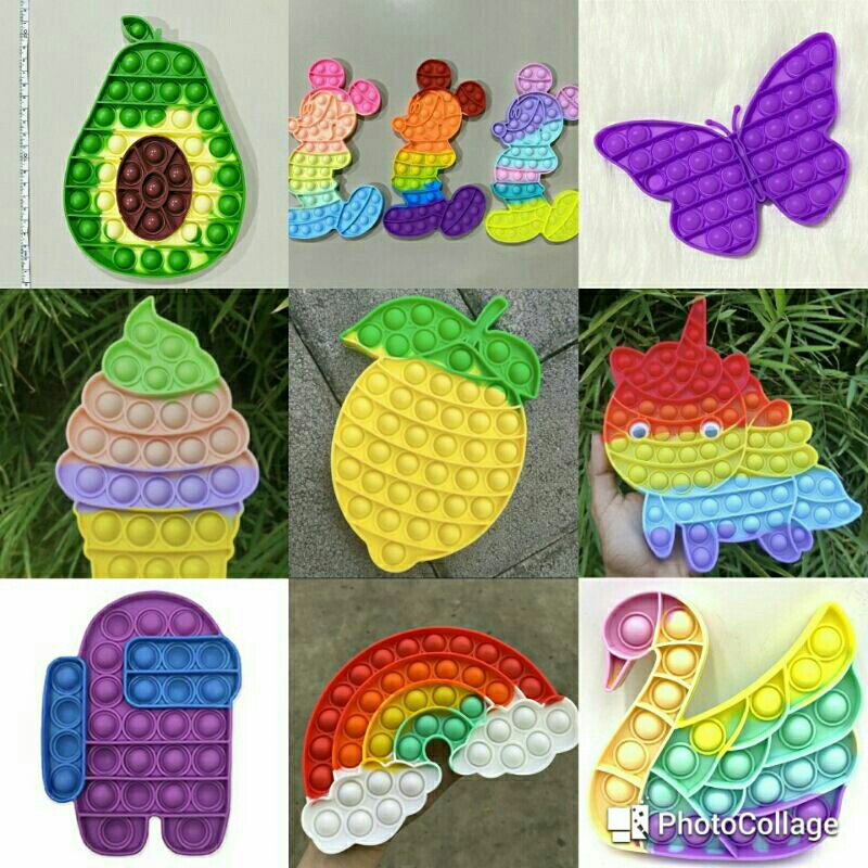 Pop It Rainbow Mainan Anak