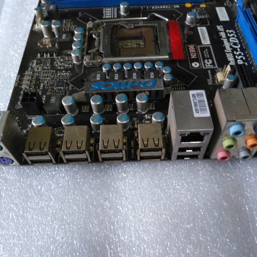 motherboard Msi p55 soket 1156