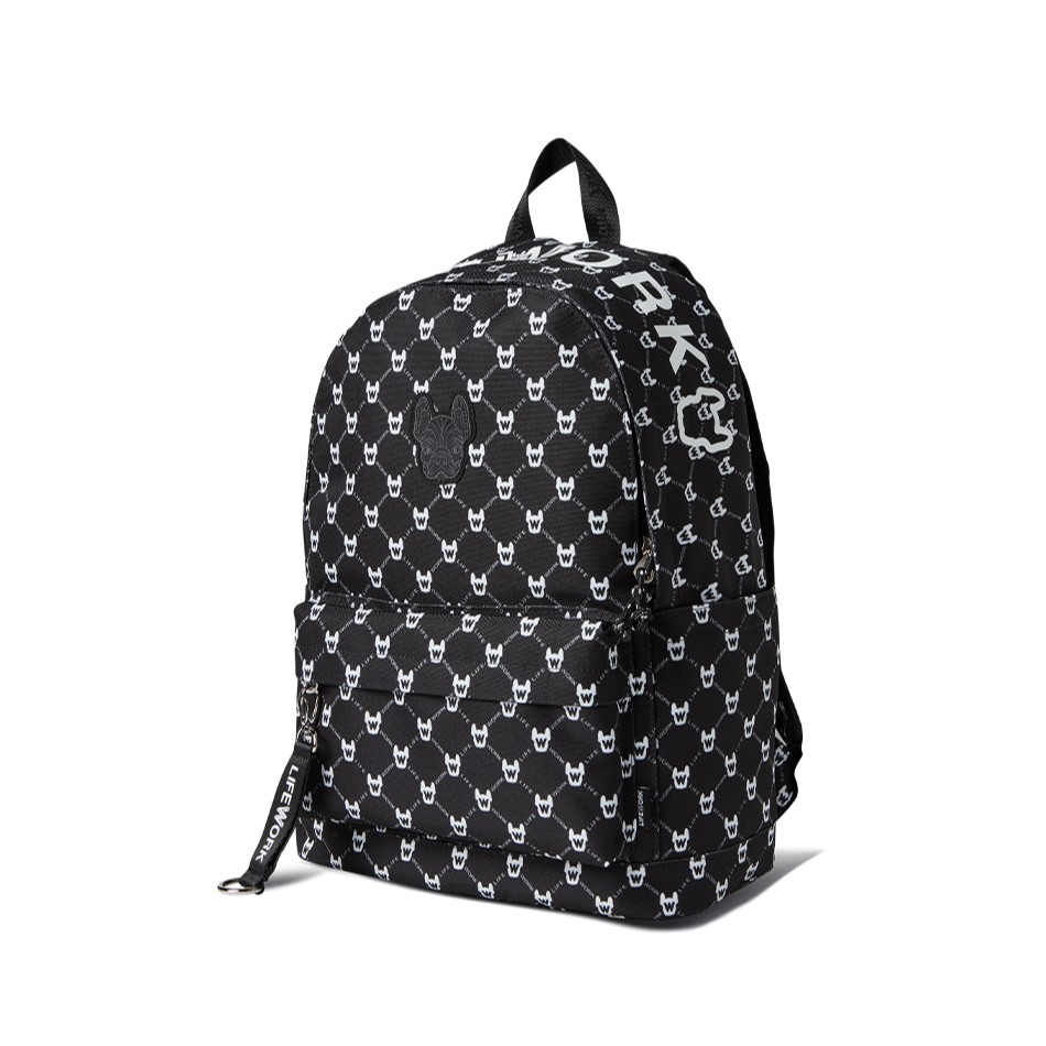 Lifework Radog Backpack Pattern Black