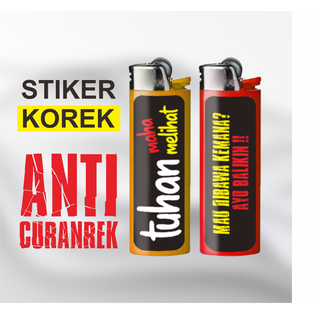 Stiker Korek gas cricket (Isi 96)
