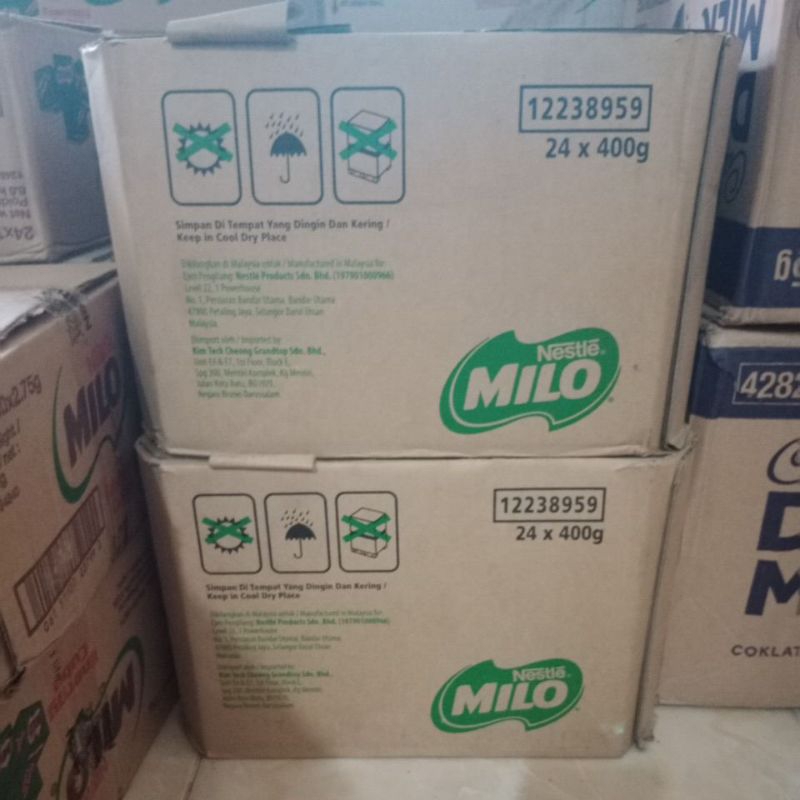 

milo 400 gram perdus
