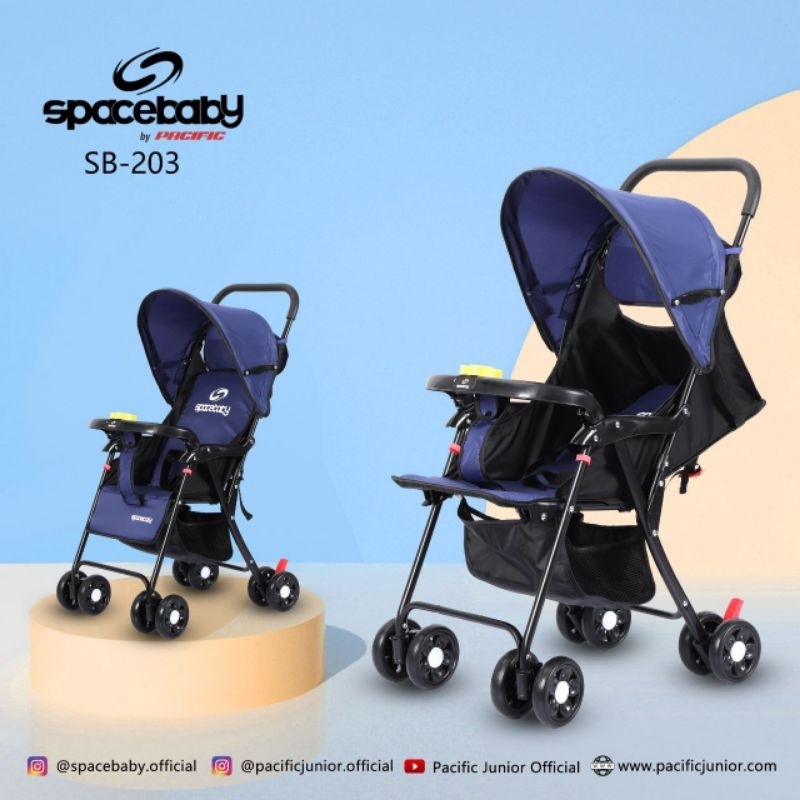 SPACE BABY Stroller SB 203 Kereta Dorong Bayi