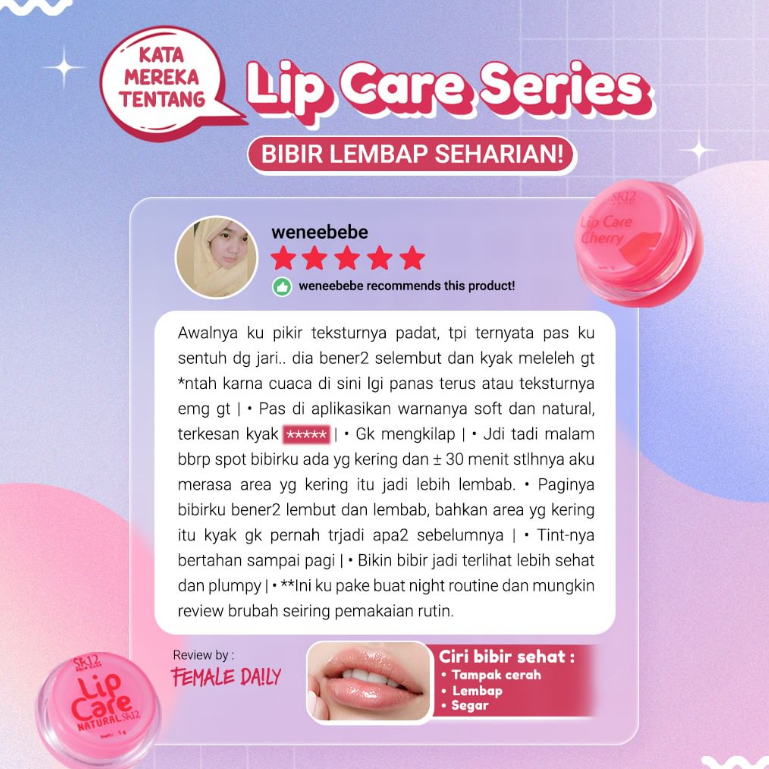 LIP CARE NATURAL SR12