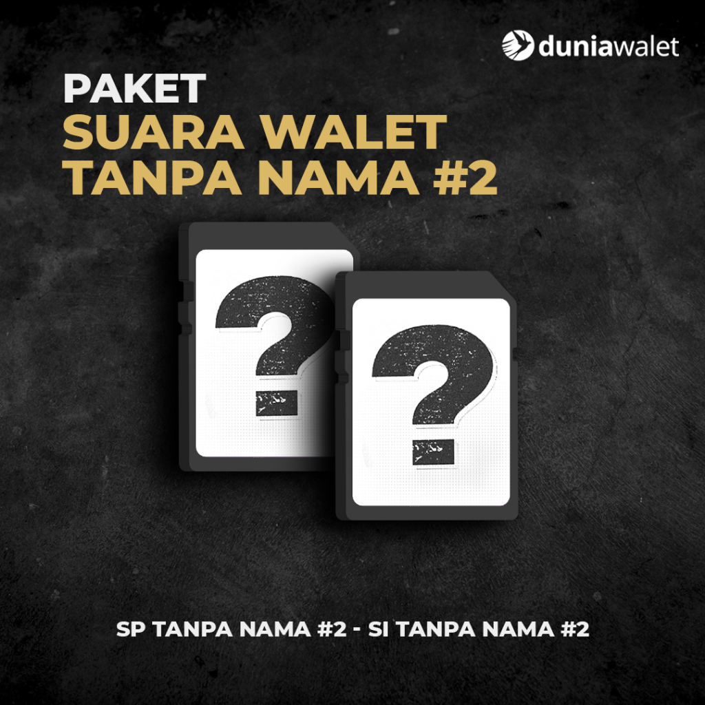 PAKET TANPA NAMA #2 - Suara Walet Original BAN Duniawalet DRS. ARIEF BUDIMAN