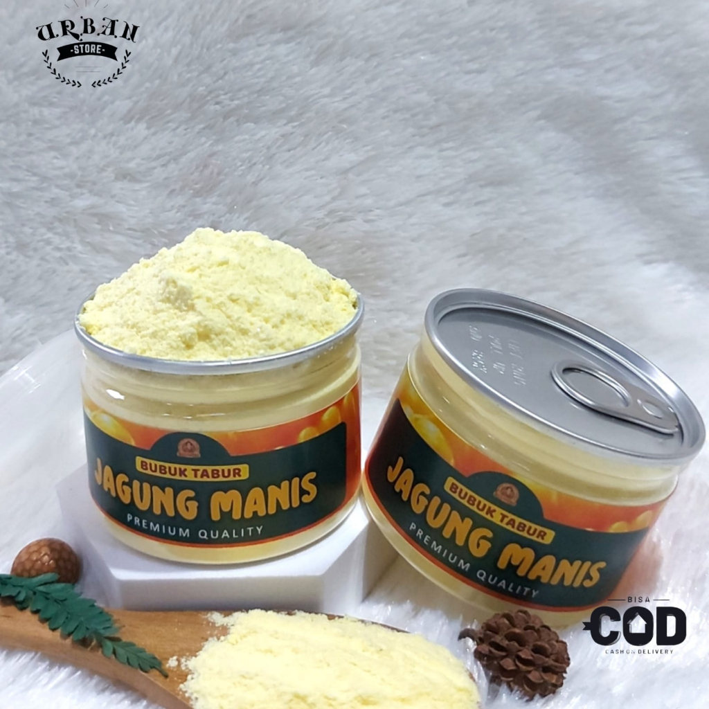 

Can - Bumbu Tabur Jagung Manis Bubuk Tabur Snack Keripik Kentang Kualitas Premium