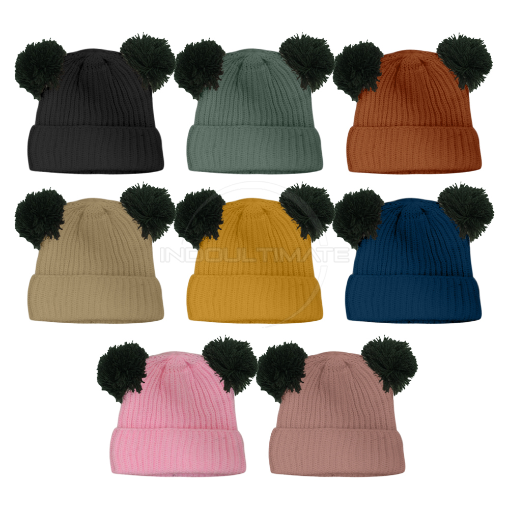 Topi Bayi Rajut Kupluk Anak BH-91 Topi Rajut Bayi Newborn  Kupluk Rajut Bayi Topi Bayi Baru Lahir Topi Anak Laki Laki Perempuan Unisex