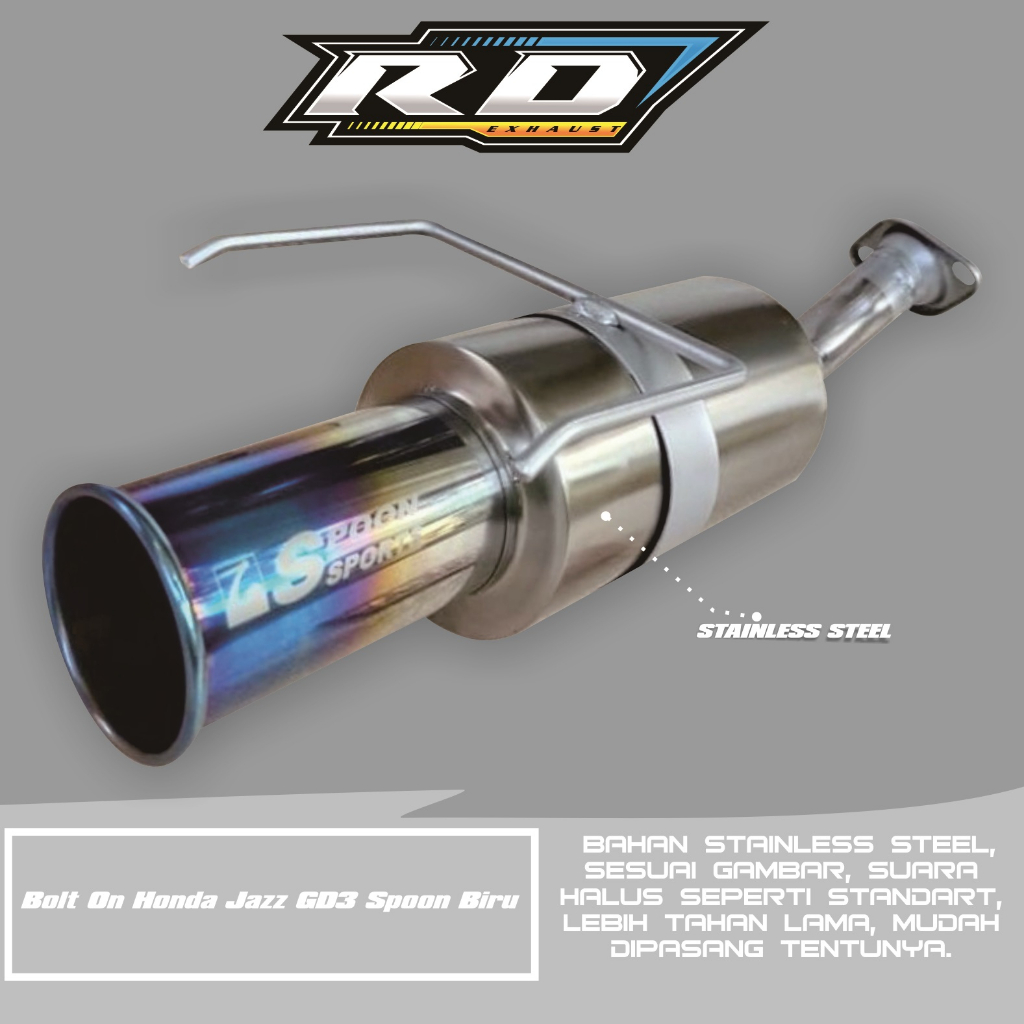 Bolt On Honda Jazz GD3 Spoon Biru