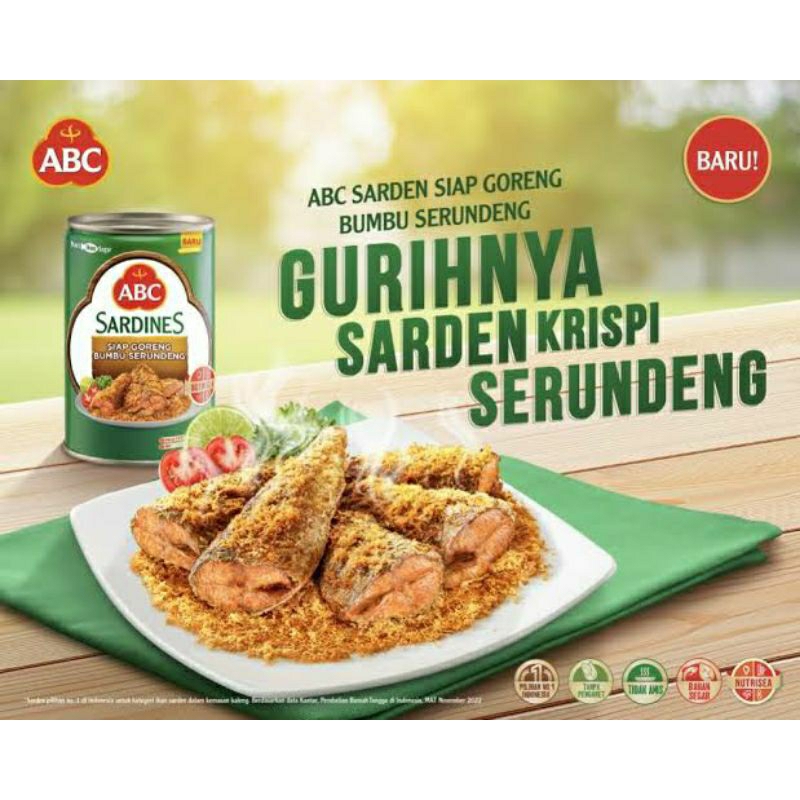 

sardines abc siap goreng bumbu serundeng