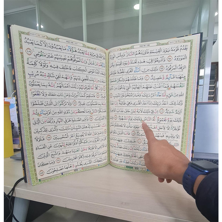 Al-Quran Jumbo Manula Lansia AL-KUBRO | Tajwid &amp; Terjemah | Waqaf Ibtida | 25x35cm