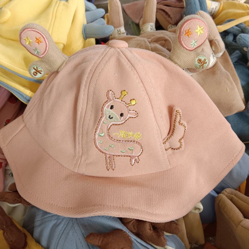 Topi Bucket (Rusa Star) Topi Bayi Topi Anak Import