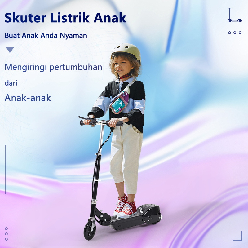 Scooter Listrik Anak Lipat Scoter Listrik Dewasa Garansi 1 Tahun