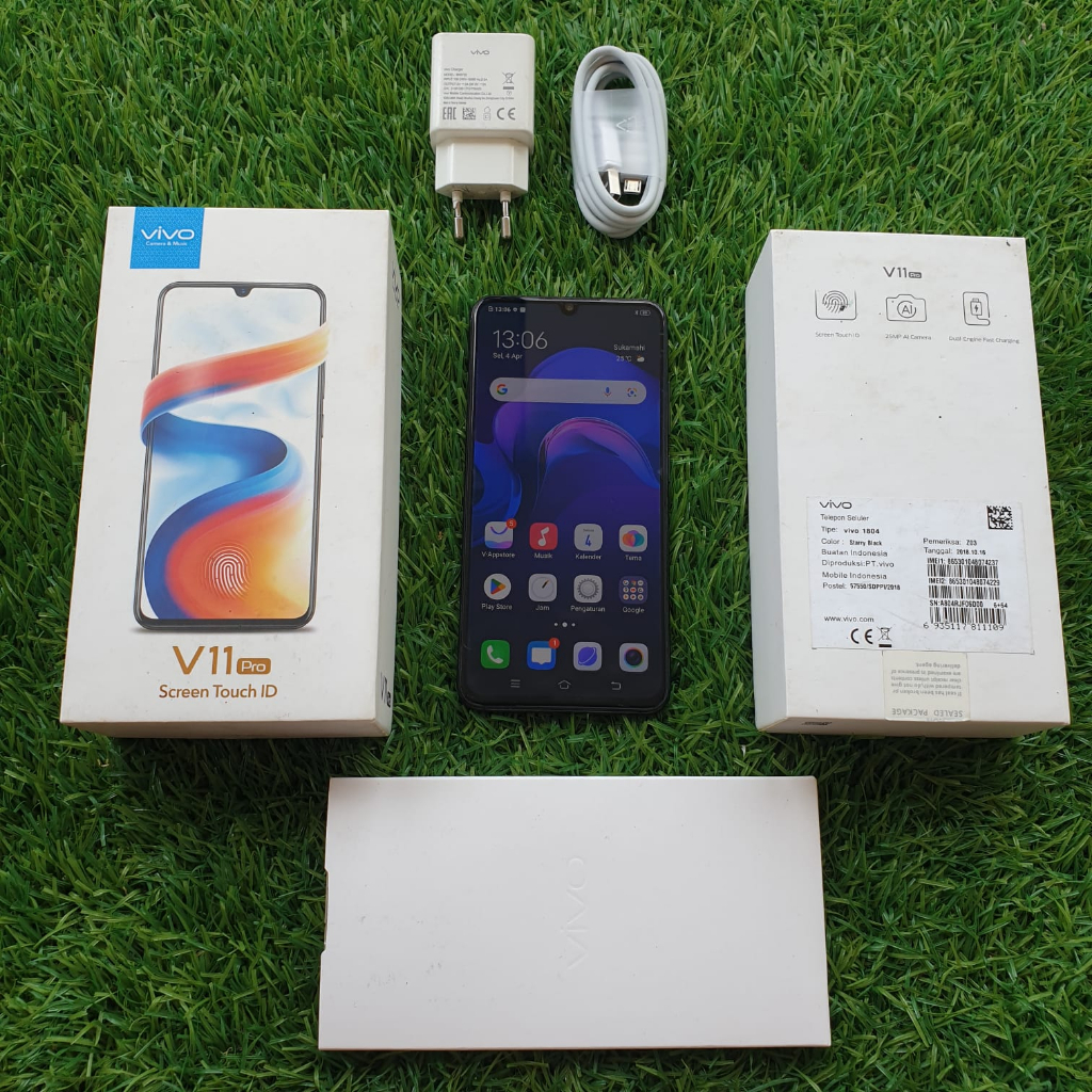 VIVO V11 PRO second  6/64GB HP SECOND HP SEKEN HP BEKAS HP MURAH