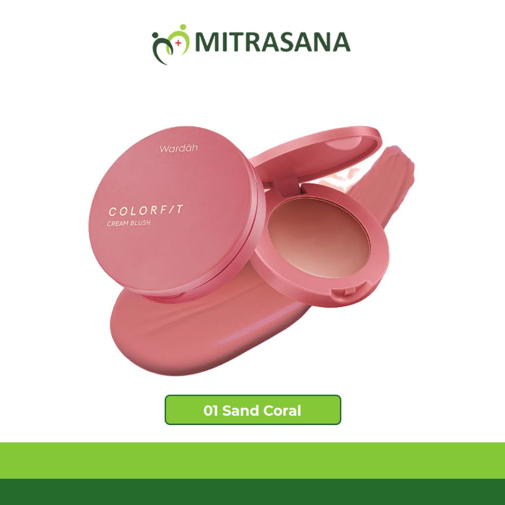 Wardah Colorfit Cream Blush 3 g - Blush on