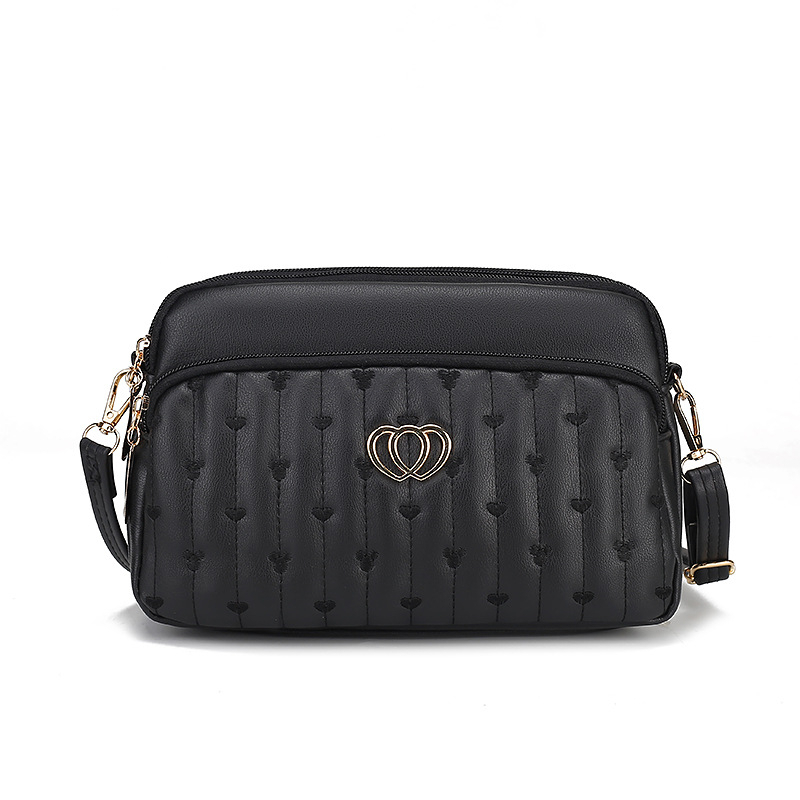 TAS SELEMPANG WANITA SLING BAG CEWEK IMPORT REMAJA BRANDED MURAH KEKINIAN FASHION BATAM KOREA HITAM KULIT SHOULDER BAHU LESTER ORI TA781B5 TERBARU