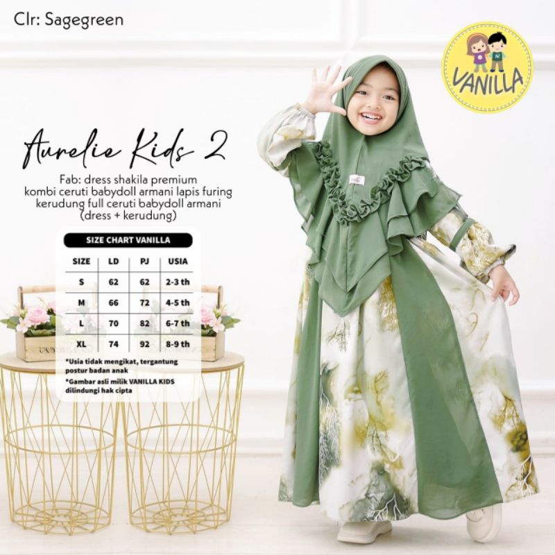 aurelie kids 2 original vaniLLa
