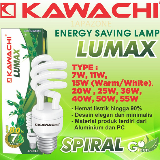 Plc Lumax Spiral 15WATT LE-K-HS-15W KAWACHI