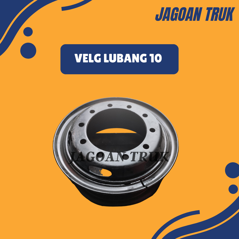 Velg Lubang 10/Pelek Ban Fuso-Hino Uk Ban 1000-1100 Lubang 10