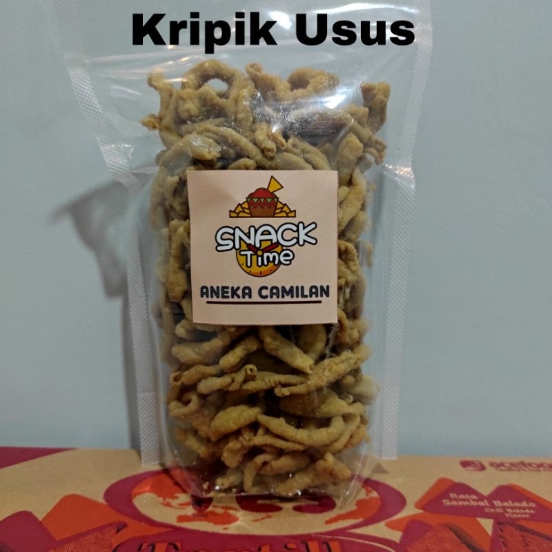 

KRIPIK USUS GURIH RENYAH ENAK KEMASAN 250 GRAM