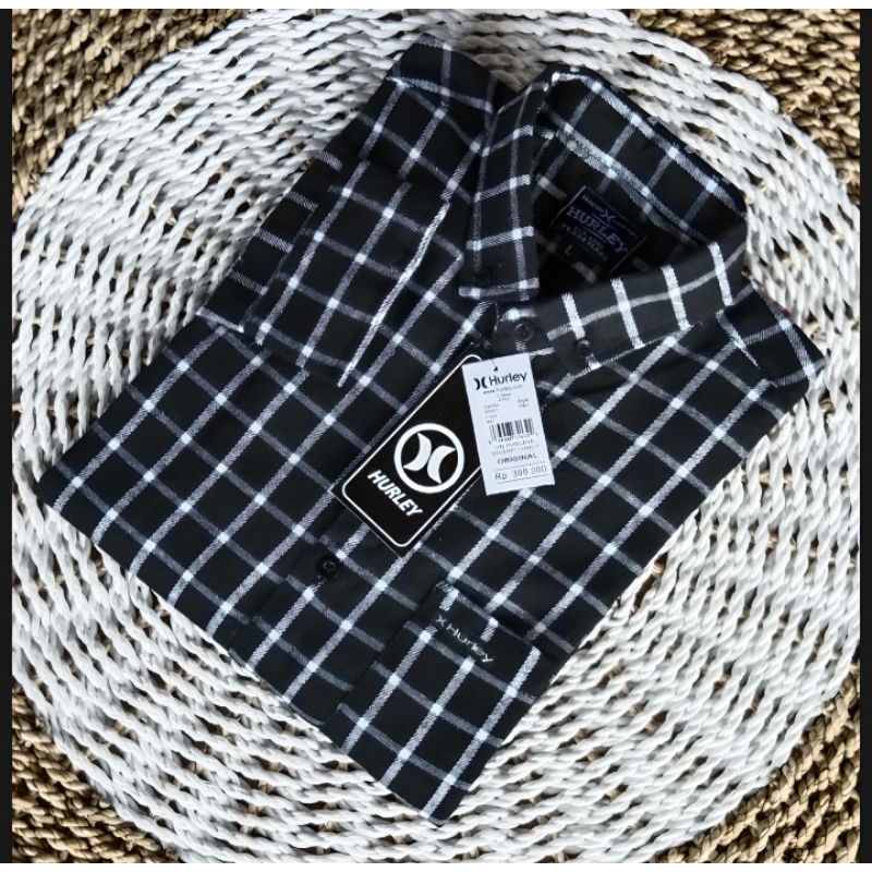 KEMEJA FLANEL PRIA LENGAN PANJANG GARIS PUTIH GARIS ABU GARIS  HIJAU PROMO DISKON GRATIS ONGKIR PREM