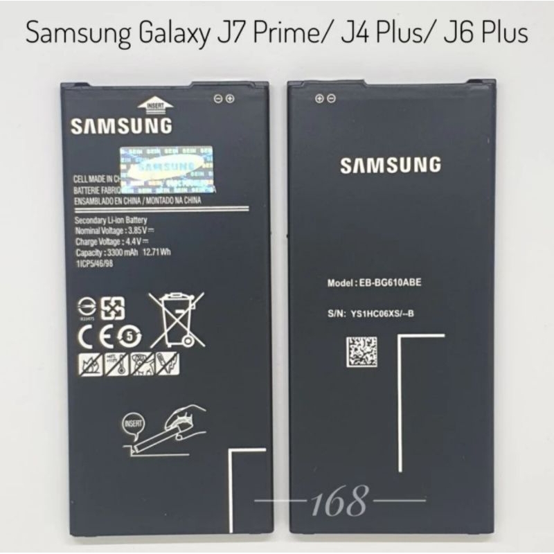 BATRE BATRE SAMSUNG GALAXY J6+/J7 PRIME/J4+ BATRE NEW ORIGINAL OEM