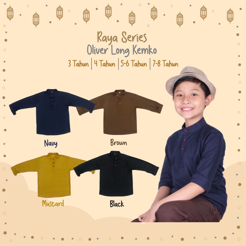 Oliver Long Kemko Kemja Koko Anak