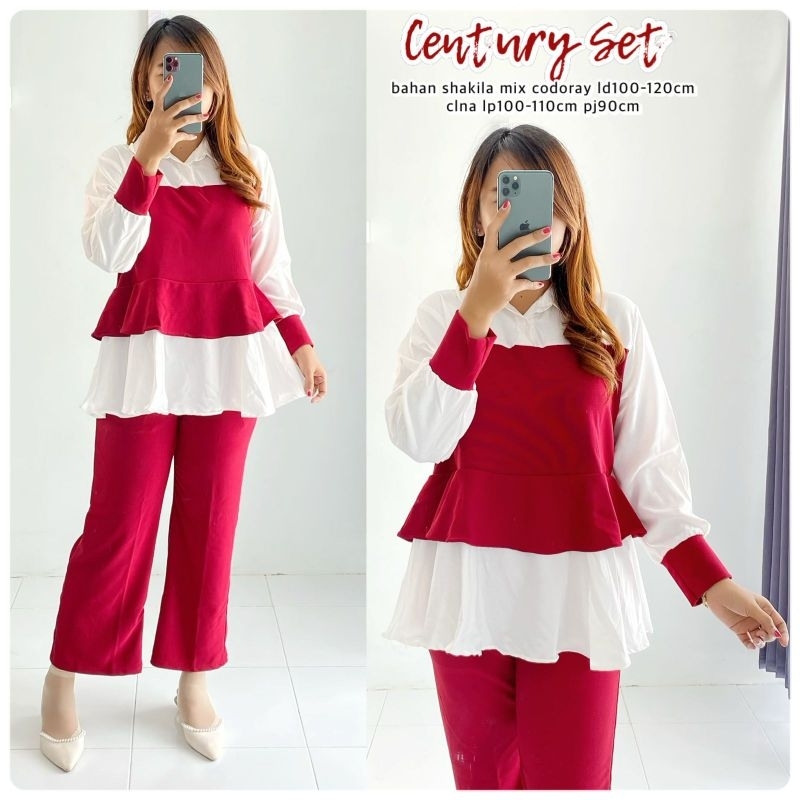 CENTURY SETELAN WANITA BAHAN SHAKILA