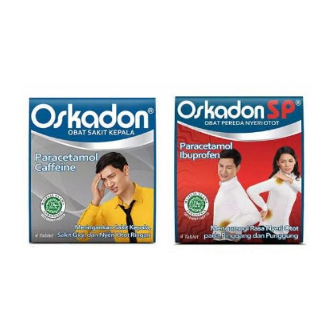 Oskadon SP - Pereda Pegal Linu dan Sakit Pinggang Obat Sakit Kepala Enceran 1 Strip 4ta