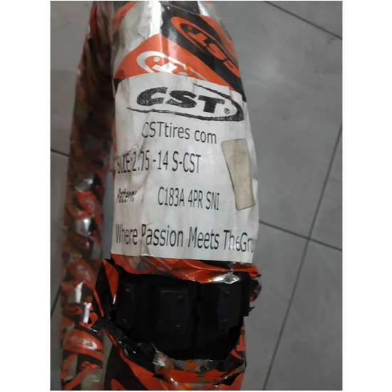 BAN LUAR DEPAN CST 2.75-14 MOTOR ALL MATIK MIO OLD