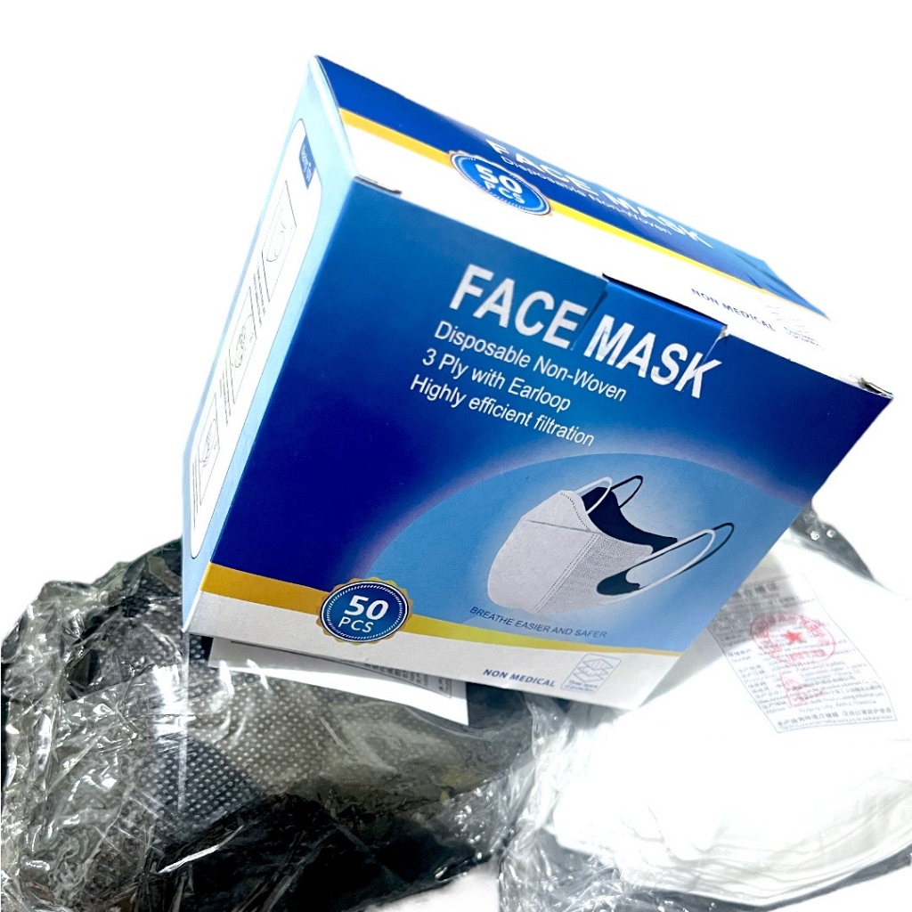 GROSIR 10 BOX MASKER DUCKBILL 3 PLY FACEMASK ISI 500 PCS + BOX