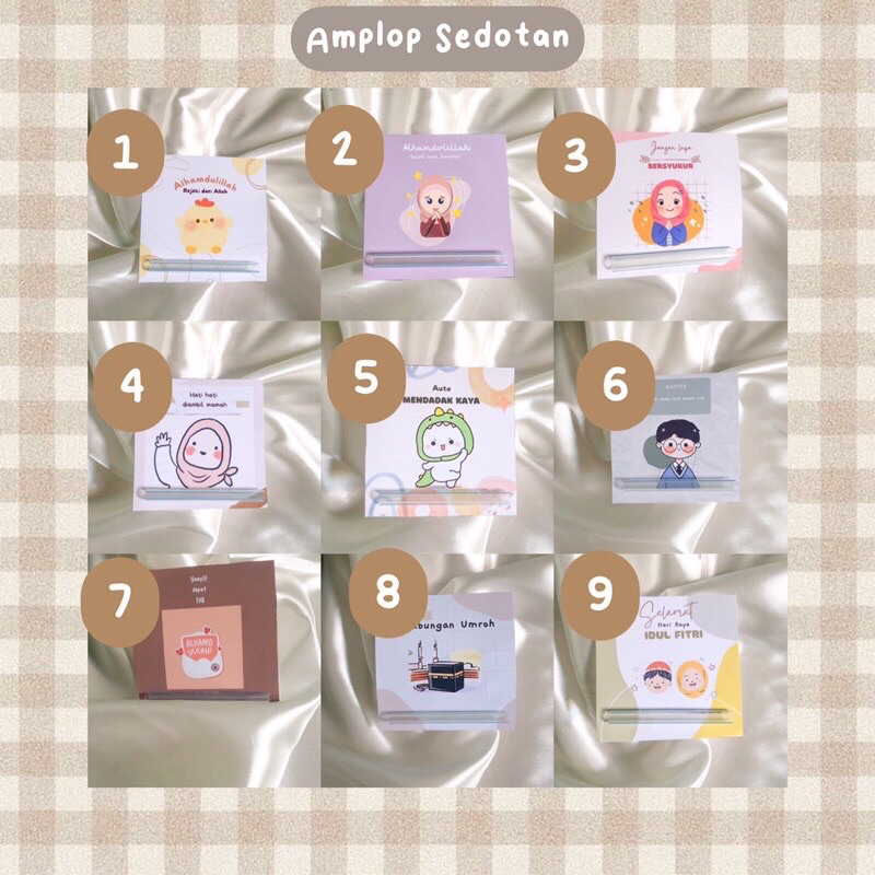 

Amplop Lebaran Idul Fitri | Amplop Sedotan | Amplop Viral | Paper Glossy