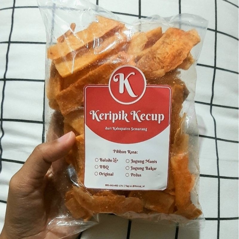 

Keripik Kecup // Keripik Singkong Renyah, Tidak Keras, Asli Semarang